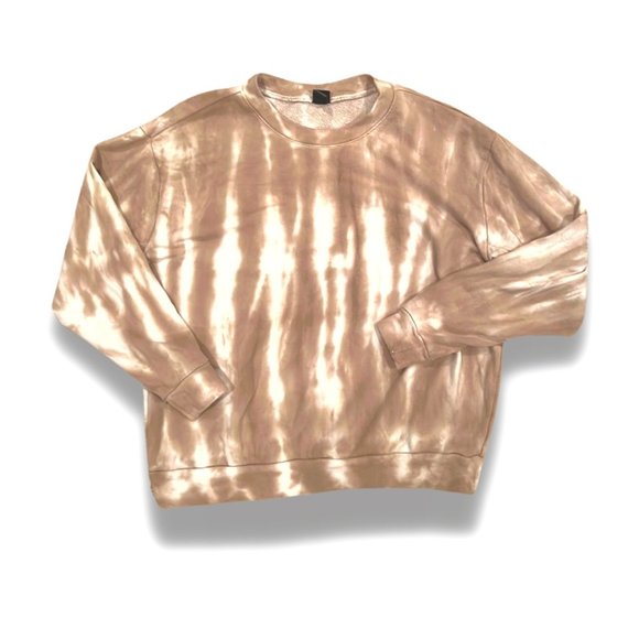wild fable Sweaters - Wild Fable | Oversized Tie-Dye Crew Neck Sweatshirt